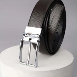 Van Heusen Brown Leather Textured Casual Belt-image-35