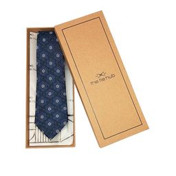 The Tie Hub Men Printed Silk Skinny Tie-70