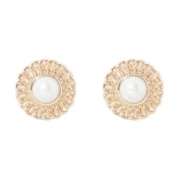 Forever New Signature Prue Pearl and Chain Stud-34
