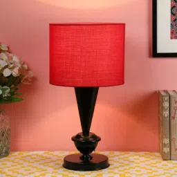 Tucasa NTU-31 B-22 Table Lamp with Metal base (Red) image 5