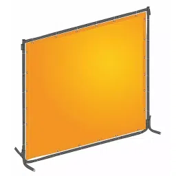 Westward J4042 Welding Screen 183 cm (6 Ft) Width 183 cm (6 Ft) Height Yellow Orange, 22RN69-image-85
