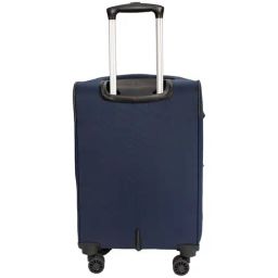 Swiss Military Navy 8 Wheels Small Carry-On Luggage-image-20