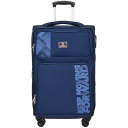 Swiss Military Navy 8 Wheels Large Check-in Luggage-image-22