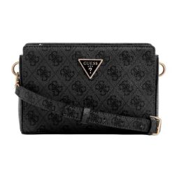 Guess Coal Meridian Logo Cross Body Bag-picture-32