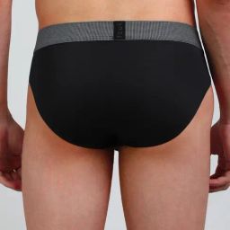 FCUK Multi-Color Polyamide Solid Briefs Pack of 2 image 2