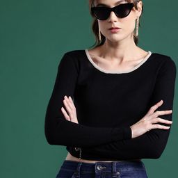 DressBerry Cropped Acrylic Pullover-picture-58