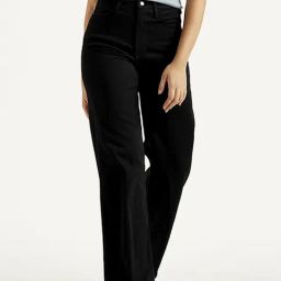 Levi's Black Regular Fit Jeans-image-105