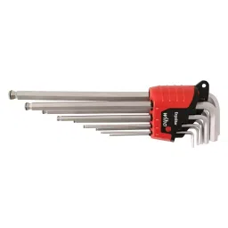 WIHA 9 PIECE Metric MagicRing Screw-Holding Hex L-Key Set, 66990-2
