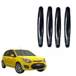 SPREADX Plastic Car Compact Black Colour Elegant Door Guard Protection Universal Type  Suitable for Ford Fiesta (Set of 4 Pcs)-11