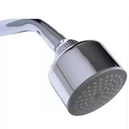 EUROBRASS 76.2 mm (3 Inch) Brass Silver And Grey Wall Mount Overhead Rain Shower-24