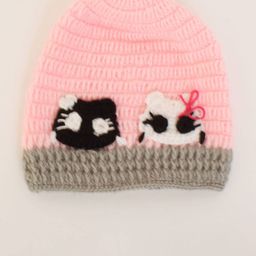 Woonie Unisex Kids Pink Caps-picture-41
