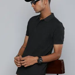 R Code by The Roadster Life Co Men Polo Collar T-shirt-image-23