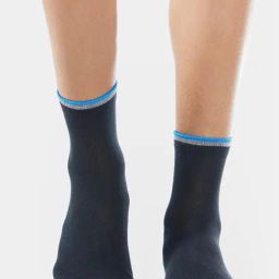 Jockey 7051 Black Ankle Length Socks with Stay Fresh Treatment - Pack of 2 (Pattern May Vary)-20