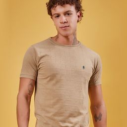 3BROS Men Solid T-shirt-image-60