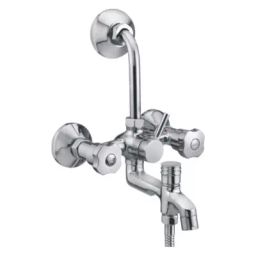 Plato Metalic Finish Valura Wall Mixer 3 In 1 Size Of 12.7 mm (1/2 Inch), V 015-image-64
