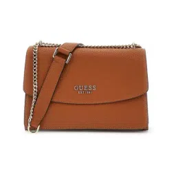 Guess Caramel Calista Textured Cross Body Bag-picture-35