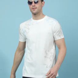 Crimsoune Club White Slim Fit T-Shirt-image-34