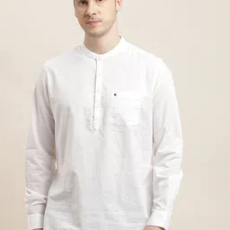 Turtle Men Relaxed Slim Fit Opaque Casual Shirt-image-127