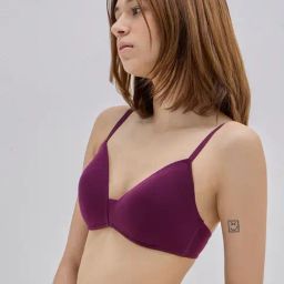 Superstar by Westside Burgundy Padded Cotton Bra-image-88