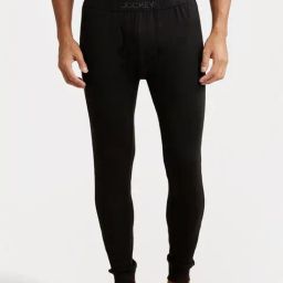 Jockey 2623 Black Soft Touch Microfiber Elastane Fleece Thermal Bottoms with Stay Warm Technology-picture-12