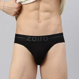 Zoiro Men Brand Logo Printed Basic Briefs-picture-44