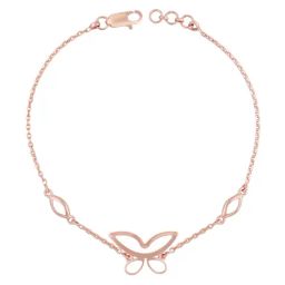 Malabar Gold & Diamonds 18k (750) BIS hallmark Rose Gold Bracelet for Women-image-5