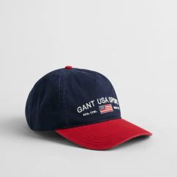 GANT Men Embroidered Blue Baseball Cap-image-4