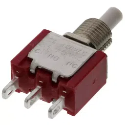 RS PRO Push Button Switch Momentary Panel Mount 6.35 mm Cutout, 7346785P-30
