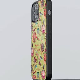 macmerise Floral Printed iPhone 12 Pro Back Case Mobile Accessories-image-74