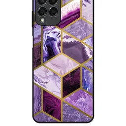 QRIOH Abstract Printed Samsung Galaxy M33 5G Back Case Mobile Accessories-picture-31