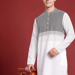 Anouk Pure Cotton Geometric Printed Straight Kurta-picture-43
