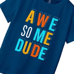 CODEZ Boys 2 Printed T-shirt image 5