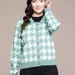 Label Ritu Kumar Abstract Printed Acrylic Cardigan-image-59