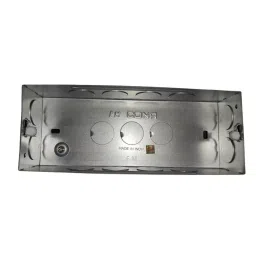 Cona Estella Concealed Boxes 6 M Sliver Metal, 6606-19