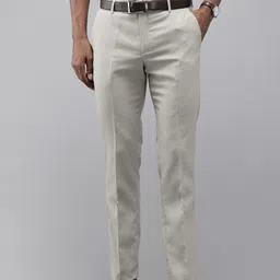 Arrow Men Tailored Tapered Fit Formal Trousers-picture-8