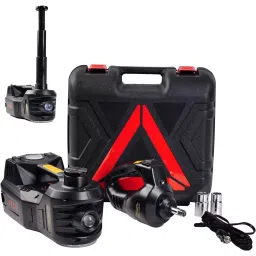 Janvitha 5000 Kg (5 Ton) 5-In-1 Electric Hydraulic Jack Plastic Black, JCJS5TB-image-97
