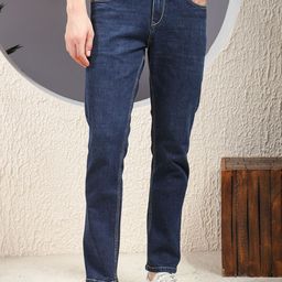 Canary London Men Smart Slim Fit Low-Rise Printed Stretchable Jeans-image-65