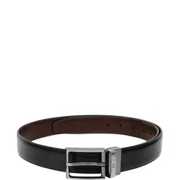 Kara Black & Brown Solid Reversible Belt-image-99