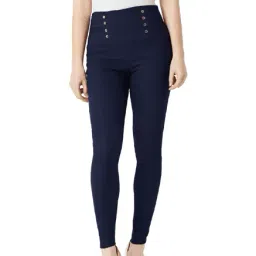 Miss Chase Navy Slim Fit Jeggings-image-71