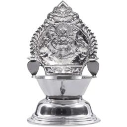 Joyalukkas 92.5 Sterling Silver Diya Stand - 89.7 gm-image-70