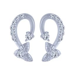 P.C. Chandra Jewellers 18 kt Gold & Diamond Earrings-image-41