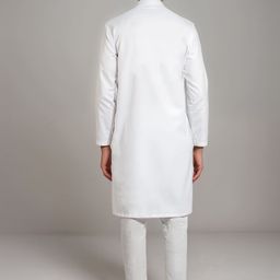 DEVOILER Men Ethnic Motifs Printed Thread Work Kurta image 5