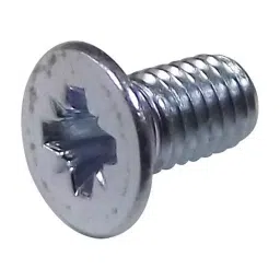 TR FASTENINGS SCREW, POZI, CSK, STEEL, BZP, M6X12, M6 12 KRSTMC Z100 (Pack of 100 Pcs)-17