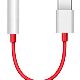 Eightiz Type C to 3.5mm Audio Jack Converter splitter Adapter Headphones Jack Compatible with only OnePlus 6 6T 7 7T 8 8T and all oneplus Devices(Earphone button,Mic Supportable 2023 updated) image 1