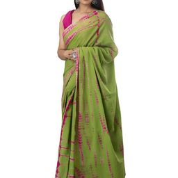 Craft Musium Tie and Dye Pure Cotton Saree-picture-40