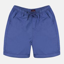 Kiddopanti Basic Rolled Up Shorts - Blue-image-99
