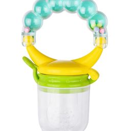 Domenico World Baby Love Rattle Silicone Food & Fruit Nibbler - Green-image-86