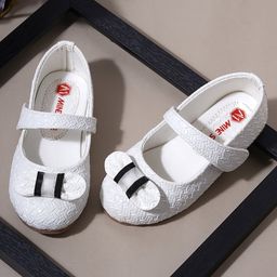 Minesole Bow EmbellishedBallerinas -White-image-68