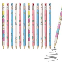 FunBlast Mechanical Pencil with Sharpener Pack of 12 Multicolor-image-74