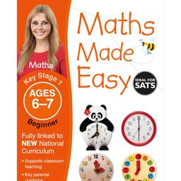 Maths Made Easy : Ages 6-7 Key Stage 1 Beginner Work Book By Carol Vorderman - English-15